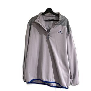 Pebble Beach Pullover Purple XXL Performance 1/4‎ Zip